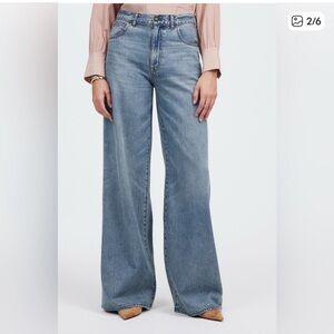 Madewell Super Wide-Leg High-Rise Jeans 28